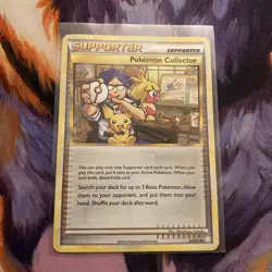 Pokemon Card- Pokemon Collector 97/123- Uncommon- HeartGold SoulSilver - Image 1