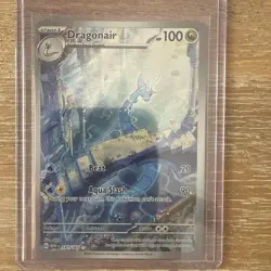 Pokemon TCG Dragonair Full Art Holo Card Scarlet & Violet 151 Series 181/165 - Image 1