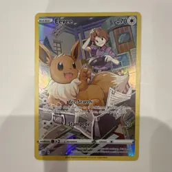 Pokemon Eevee VMAX GX Basic Holo Card Lot (3, English, 2022) - Image 2