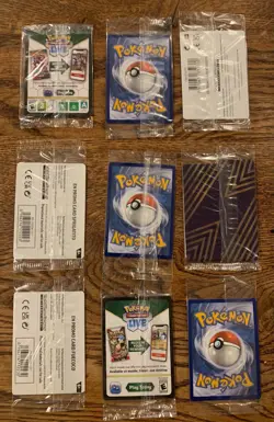 Big Pokemon Sealed Promo Cards!! 9 Sealed Cards Bundle - Image 2