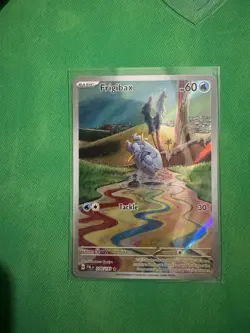 Frigibax 208/193 Paldea Evolved Near Mint Illustration Rare Pokemon Card NM - Image 1