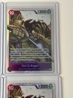 Gol.D.Rogers OP13-064 Carrying On His Will 4 Foil Card Play Set Lot One Piece - Image 3