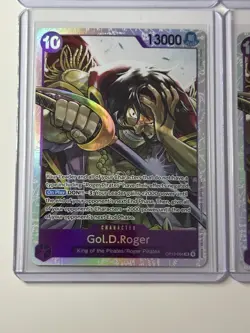 Gol.D.Rogers OP13-064 Carrying On His Will 4 Foil Card Play Set Lot One Piece - Image 4
