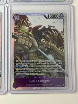 Gol.D.Rogers OP13-064 Carrying On His Will 4 Foil Card Play Set Lot One Piece - Image 5