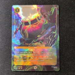 Disney The Black Cauldron Lorcana Enchanted TCG 225/204 Foil English Card Stock - Image 1