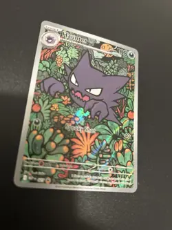Pokemon TCG Haunter MEP 27 Promo Mega Evolution Card Holo Illustration Rare - Image 2