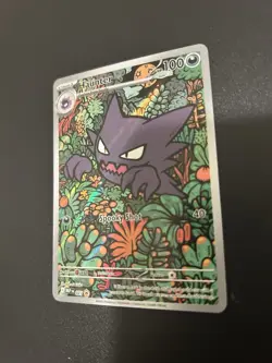 Pokemon TCG Haunter MEP 27 Promo Mega Evolution Card Holo Illustration Rare - Image 3