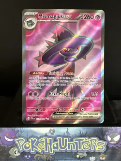 Pokemon Card Mismagius EX 112/094 Phantasmal Flames Full Art Ultra Rare NM - Image 1