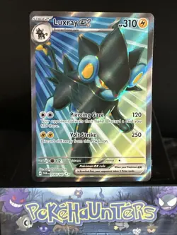 Pokemon Card Luxray ex 195/167 Twilight Masquerade Full Art Ultra Rare NM - Image 1