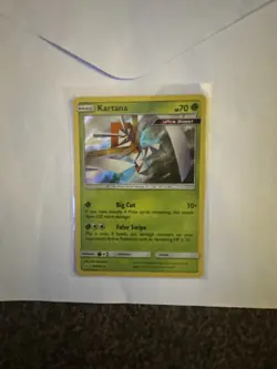 Kartana 19/214 [Holo] Rare Unbroken Bonds Pokemon Card NM - Image 1