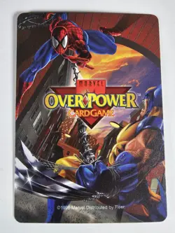 OverPower Monumental Marvel 1997 Adam Warlock Hero Character Card Very Rare NM - Image 2