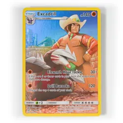 Pokemon - Excadrill - 246/236 - SM Cosmic Eclipse - Secret Rare Card - Image 1
