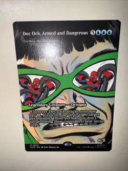Doc Ock, Armed and Dangerous Borderless MTG MAR Spider-Man M 0010 - Image 5