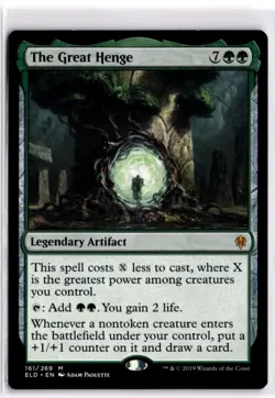 The Great Henge Throne of Eldraine 161 LP x1 MTG Magic: the Gathering - Image 1