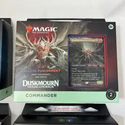 Magic The Gathering Duskmourn House of Horror Commander Deck Set of 4 New Sealed - Image 4