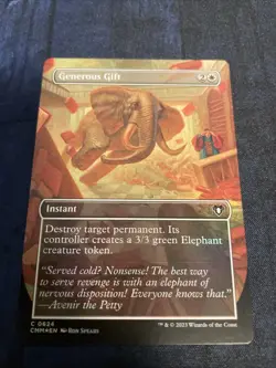 Generous Gift (Borderless) Commander Masters Foil - Image 1