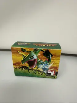 Pokemon BW Dragons Exalted Prerelease Deck Box Rayquaza - Image 1