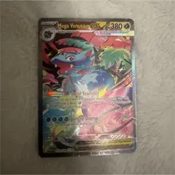 Pokemon Mega Venusaur EX Holo 177/132 380 HP 240 Attack Plant Stage 2 - Image 1