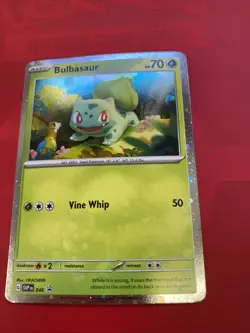Bulbasaur - 046 (Cosmos Holo) 046 Sv: Scarlet & Violet Promo Cards Holo POKEMON - Image 1