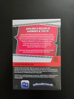 Pokemon TCG: Scarlet & Violet-White Flare Booster Bundle (6 Packs) NEW SEALED - Image 3