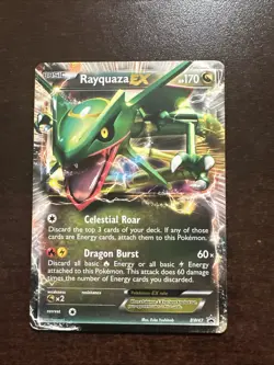 Rayquaza EX BW47 Promo Pokemon TCG Black White Promos MP - Image 1