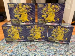 5 Pokemon TCG Surging Sparks Elite Trainer Box ETB NEW SEALED - Image 1