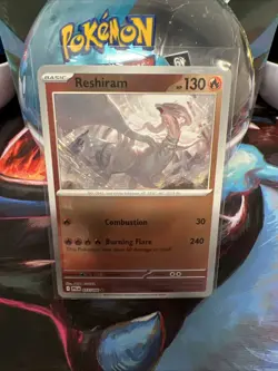 Pokemon Pokeball Tin Sealed | + 2015 Reshiram Black Star Promo XY74 | + (1) Rare - Image 4