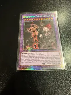 Yugioh Darklord Eveningstar BPRO-EN036 Starlight Prismatic Rare NM IN HAND! - Image 1