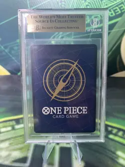 BGS 9.5 Monkey D. Luffy, OP02-041 Parallel, Paramount War, One piece tcg - Image 2