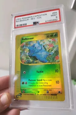 Bulbasaur 94/165 - Expedition Set *PSA 9 - MINT* Reverse Holo Pokemon Card - Image 3