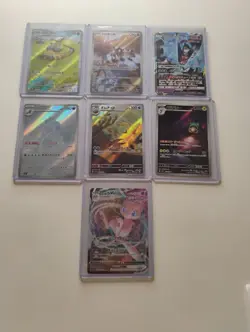 Pokemon Japanese Mew VMAX/Mr.Mime AR/AR Rare/Full Art Holo Cards - Image 1
