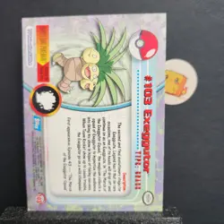 EXEGGUTOR #103 MP TOPPS TRADING CARDS SERIES 2 - Image 2