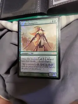 Elvish Champion (Scholarship Series) - Foil - MTG Junior Series Promo - RareCo - Image 1