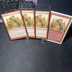MTG Goblin Lore (X4) - 3x 10th Edition 1x 1999 Starter. Hp - Image 1