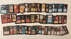 Lotto 100 card Magic The Gathering VINTAGE - Image 1