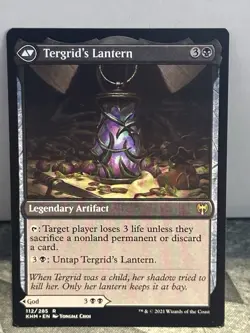 MTG Magic the Gathering Tergrid, God of Fright (112/551) Kaldheim NM LC1 - Image 2