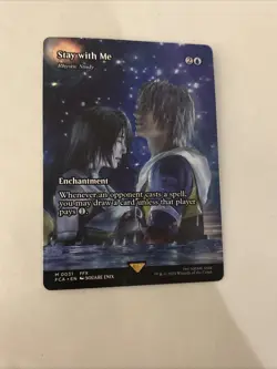 Stay with Me - Rhystic Study (Showcase) M FINAL FANTASY: Through the Ages #31 NM - Image 4