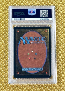 1993 MTG Magic the Gathering Unlimited Aspect of Wolf - PSA 9 MINT - Image 2