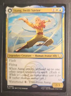 2025 - MTG - Aang, Swift Savior #204 Avatar: The Last Airbender - Rare - 1CD - Image 2