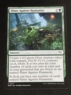 MTG Murders at Karlov Manor Slime Against Humanity 0177 NM - Image 1