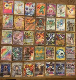 Mega Pokemon Card Bundle!! 35 Total Cards Near Mint! - Image 1