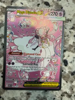 Pokemon TCG: Mega Diancie GRADEABLE EX SIR 282/217 Ascended Heroes English - Image 1