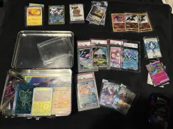 Pokemon Card Lot, PSA Graded, Raw And More Other 250 Cards - Image 1