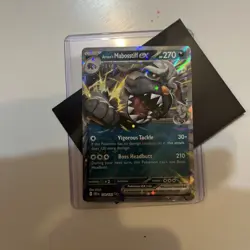 Pokemon TCG Destined Rivals Arvens Mabosstiff Card EX 139/182 Double Rare NM - Image 2