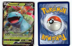 VENUSAUR V 001/073 HOLO RARE V CHAMPION'S PATH POKEMON NM - Image 1
