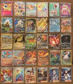 HUGE Pokemon Card Bundle!! 30 Cards Near Mint! - Image 1