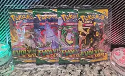 Evolving Skies ART SET 4 Packs Sword & Shield Pokemon 2021 Factory Sealed 🔥🔥 - Image 1