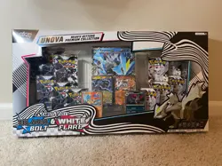 Pokemon Unova Heavy Hitters Premium Collection Box Black Bolt & White Flair SV - Image 1