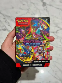 Pokemon TCG Mega Evolution | Phantasmal Flames Booster Bundle | New Sealed - Image 1
