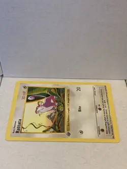 Pokemon Rattata Shadowless Base Set 1st Edition 61/102 Near Mint or better (1) - Image 5
